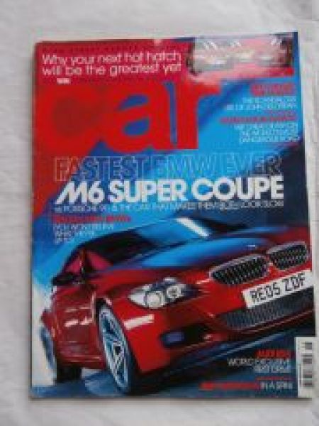 car 6/2005 BMW M6 Coupé E63 vs. 911 Carrera S (997) vs. Ariel At