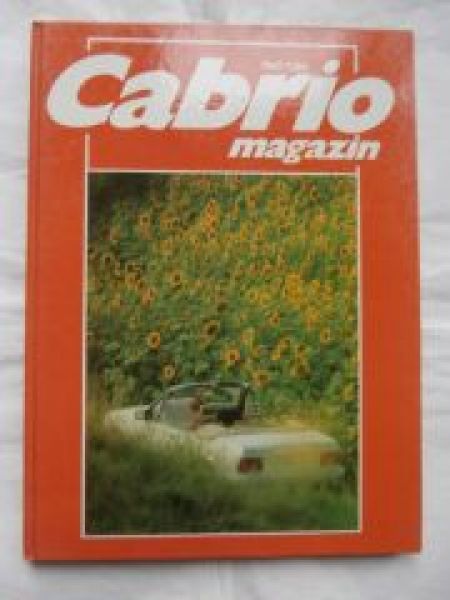 Cabrio magazin 1/1984 ABC 500SEC Sportcabriolet C126,Sapporo Cab