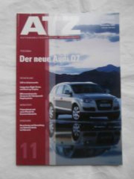 ATZ 11/2005 Audi Q7,Opel Astra Twin-Top,Porsche Cayman,