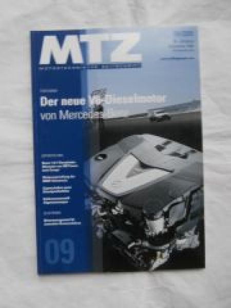 MTZ 9/2005 Mercedes V6-Dieselmotor, 1,8l 4-Zyinder-Ottomotor von