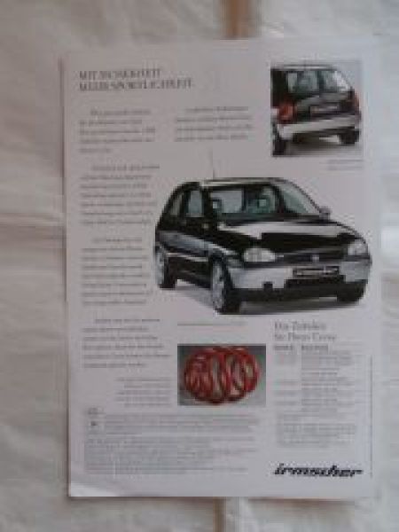 Opel Corsa B Irmscher Styling Juni 1997 Rarität