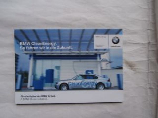 BMW 7er Clean Energy E65 +E38 Prospekt Rarität