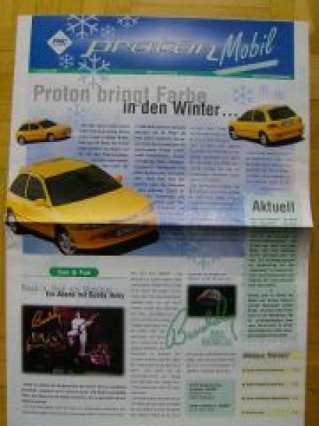 Proton Mobil 3/1998 Propekt 313GLSi Yellow Edition +Lotus