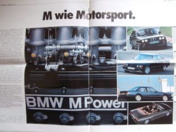 BMW Freude am Fahren M3 E30, 7er E32,E30,E24,Z1,E30 Cabrio