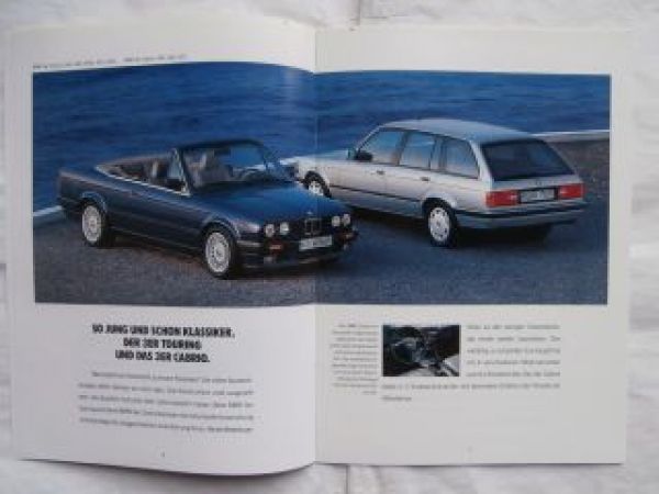 BMW Programm 1992 E36, E30 Cabrio Touring,E34,E32,850i E31