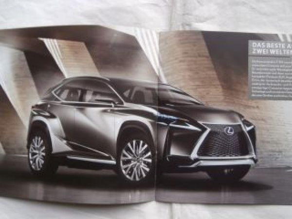 Lexus LF-NX Crossover Concept September 2013 NEU