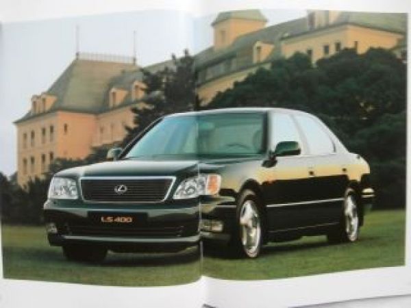 Lexus LS400 Prospekt November 1997 +Preisliste Rarität