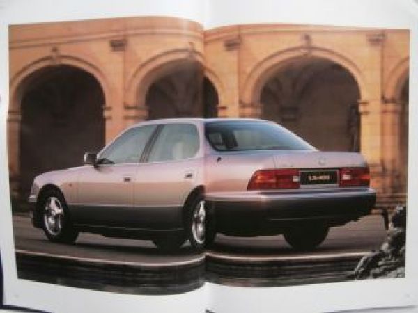 Lexus LS400 Prospekt November 1997 +Preisliste Rarität