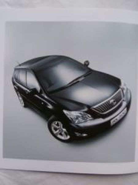 Lexus RX300 Vorabinformation Prospekt Rarität