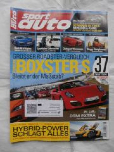 sport auto 5/2013 Audi R8 V10 plus, Wiesmann GT MF4-CS,