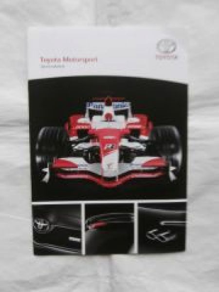 Toyota Motorsport Sportzubehör Prospekt Dezember 2007