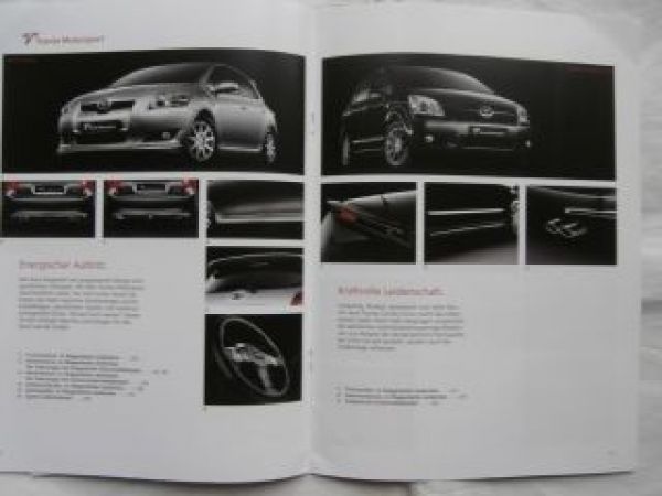 Toyota Motorsport Sportzubehör Prospekt Dezember 2007