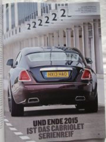 Motor Revue 2/2013 Porsche 984, Corvette Stingray,Rolls-Royce Wr