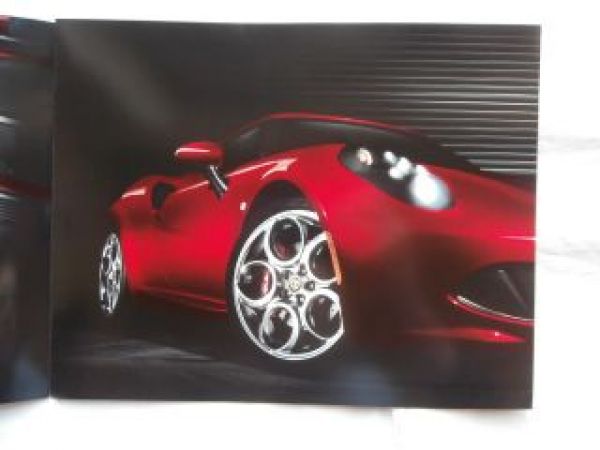 Alfa Romeo 4C Prospekt +Preisliste 9/2013 NEU