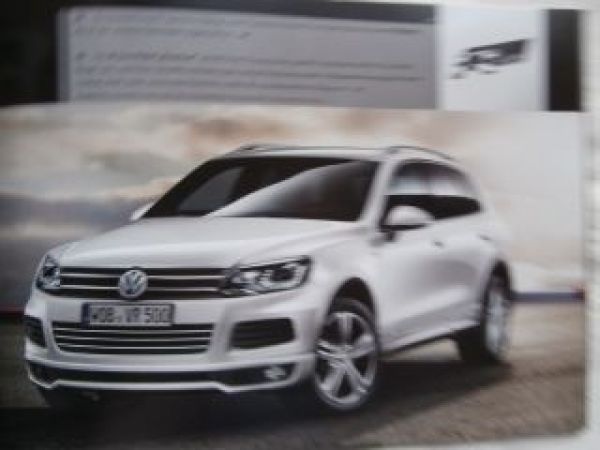 VW Touareg +Exclusive +R-Line Oktober 2013 NEU