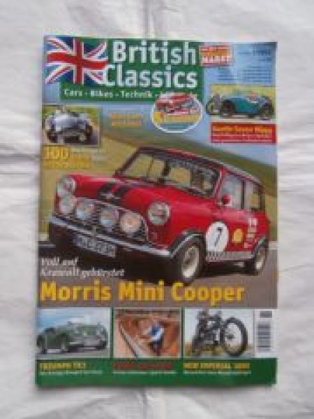 British Classics 6/2013 Morris Mini Cooper, Austin Seven Nippy,