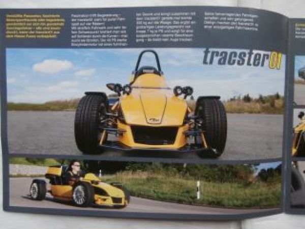 Fuoss tracster 01 Prospekt 2013 Rarität Brochure