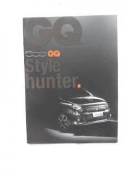 Fiat 500 GQ Sonderprospekt Juli 2013 NEU Rarität