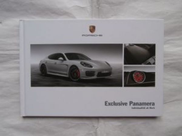 Porsche Panamera (970) Exclusive Mai 2013 Buch NEU