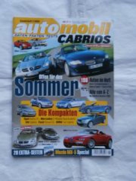 automobil Cabrios 1/2005 SLK350 R171 vs. Alpina Roadster S E85,