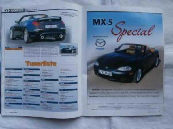 automobil Cabrios 1/2005 SLK350 R171 vs. Alpina Roadster S E85,
