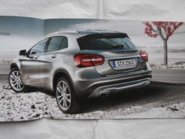 Mercedes Benz Vorstellungsmappe Box GLA-Klasse X156