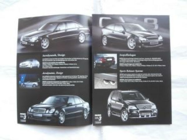 Brabus Gesamtprogramm 2003 E V12 W211,BR230,W203,W164