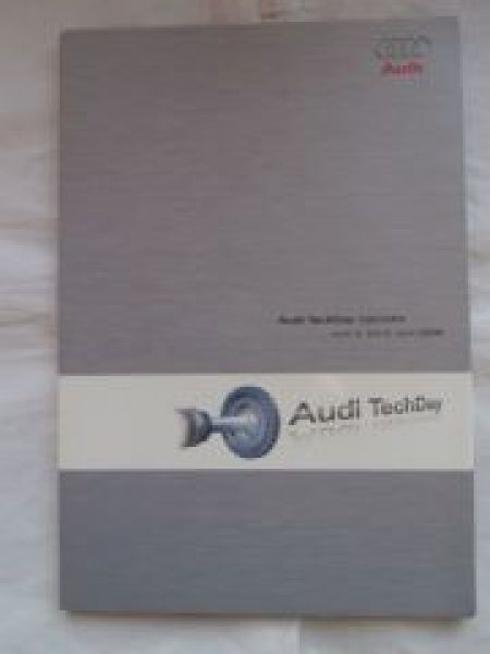 Audi TechDay Getriebe S-tronic Pressemappe Juni 2008