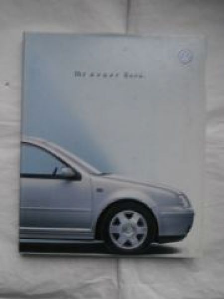 VW Bora Typ1J5 Werbebuch Oktober 1998 Rarität NEU