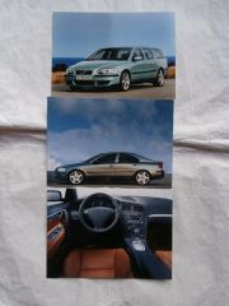 Volvo V70 R S60 R Pressefotos Rarität