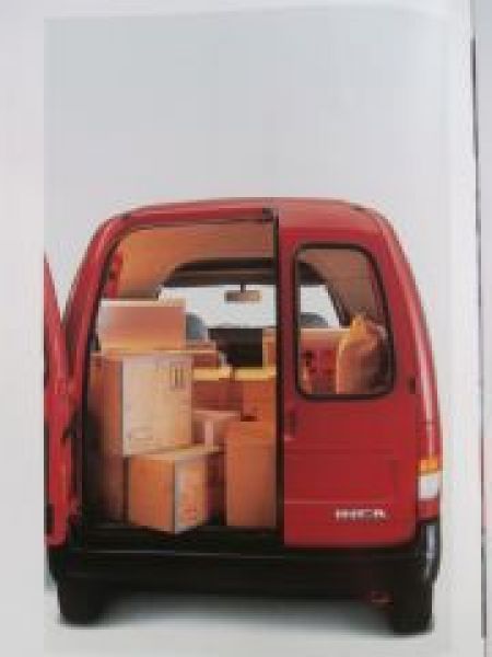 Seat Inca Prospekt März 1997 Rarität