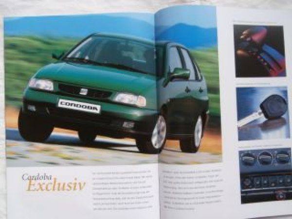 Seat Cordoba Typ 6K 6C Juli 1998 Prospekt Rarität