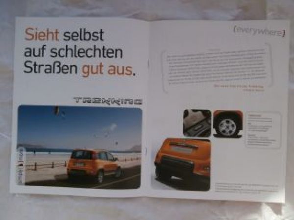 Fiat Panda 4x4 +Trekking November 2012 Prospekt NEU