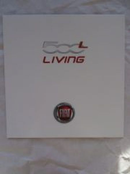 Fiat 500L Living Prospekt August 2013 NEU