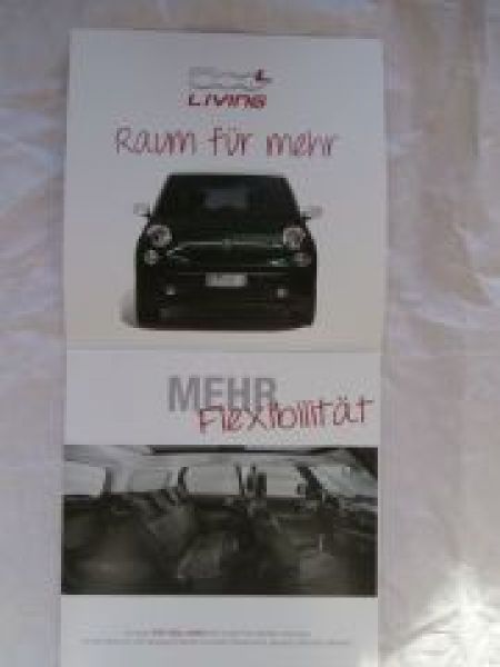 Fiat 500L Living Prospekt August 2013 NEU