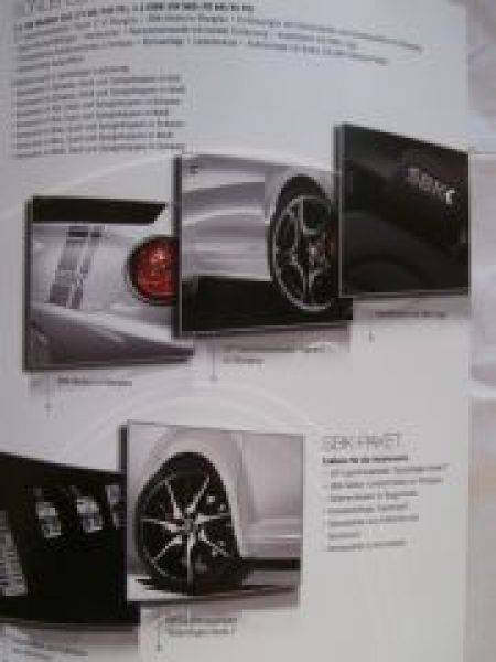 Alfa Romeo MiTo SBK Paket Prospekt Februar 2013 NEU