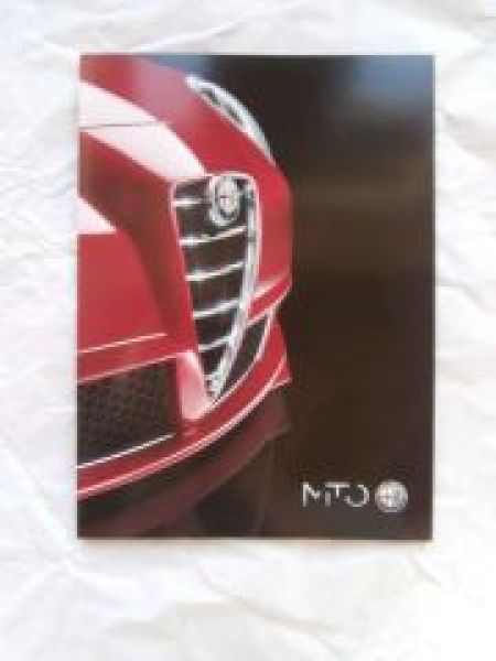 Alfa Romeo MiTo Juli 2013 Prospekt NEU Rarität