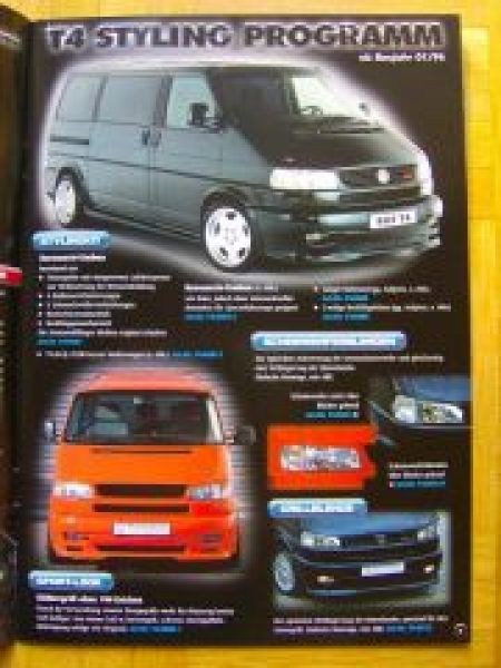 RSL Motorsport GmbH Bus-Design VW T4 Prospekt NEU
