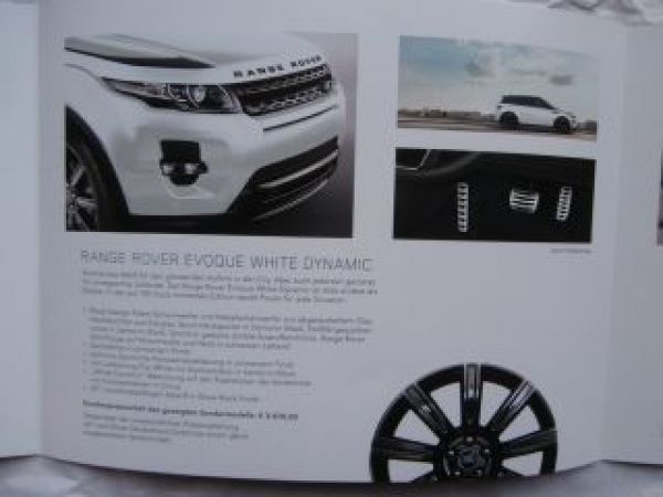 Land Rover Range Rover Evoque Dynamics Sondermodelle 9/2013