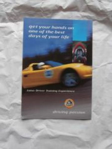 Lotus driving passion Driver Training Experience Brochure