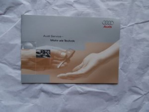 Audi Service Mehr Technik August 1997 Anleitung