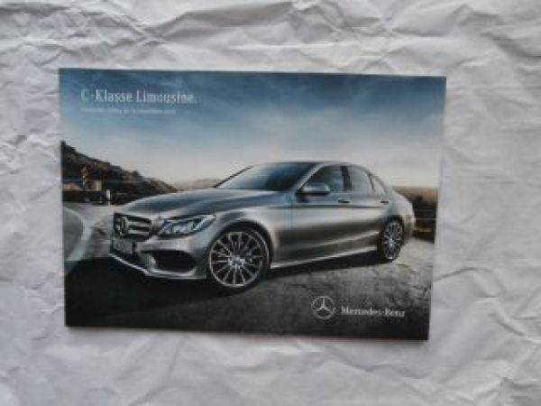 Mercedes Benz C-Klasse Limousine BR205 16.Dezember 2013