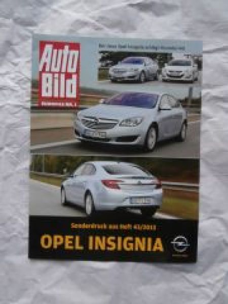 Auto Bild 43/2013 Opel Insignia vs. Hyundai i40 Sonderdruck
