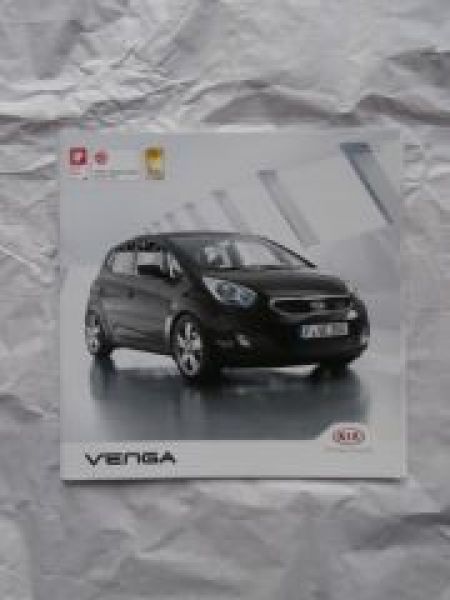 Kia Venga Prospekt November 2013 NEU