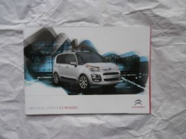Citroen C3 Picasso August 2013 +Preisliste NEU