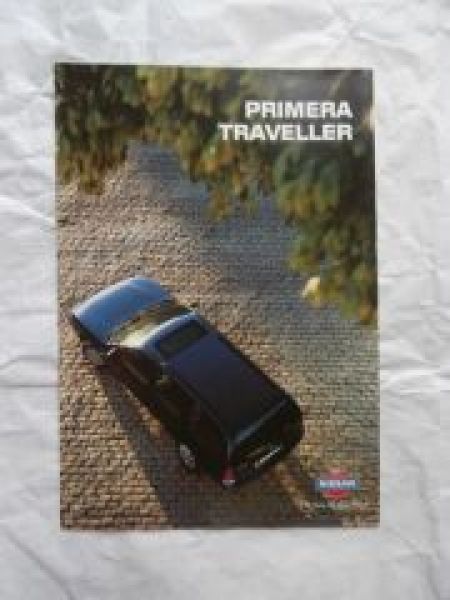Nissan Primera Traveller P10 Prospekt Juli 1996
