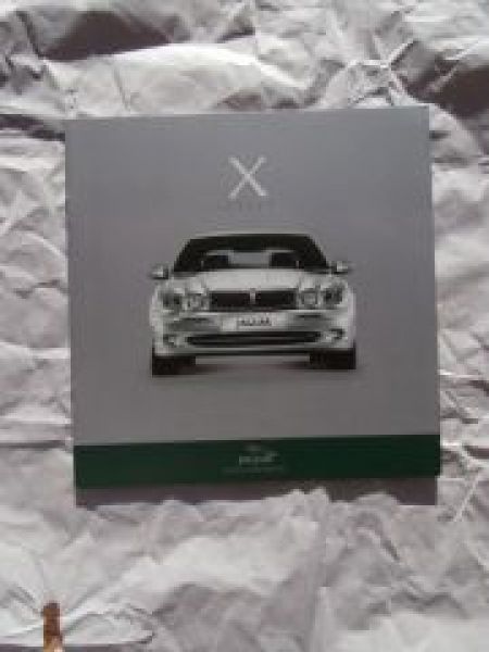 Jaguar X-Type Prospekt Prospekt NEU