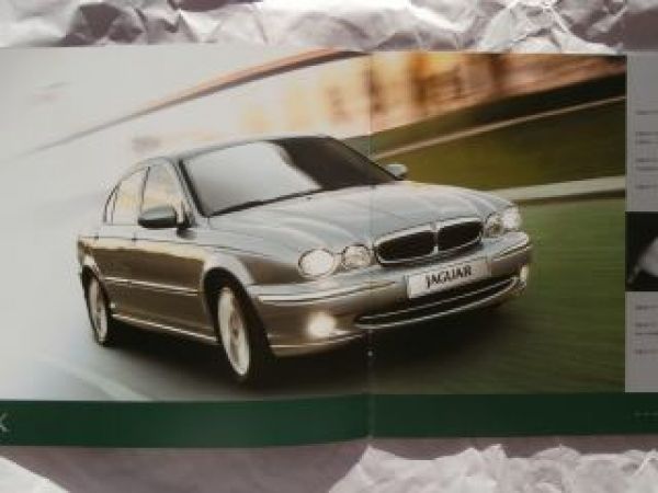 Jaguar X-Type Prospekt Prospekt NEU