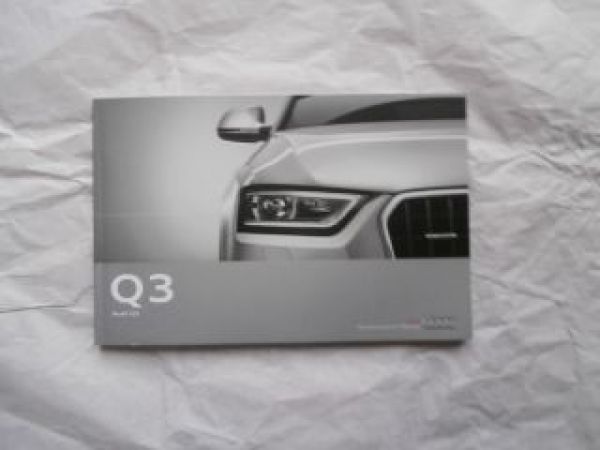 Audi Q3 Typ 8U Oktober 2013 +exclusive +s line +s line competiti