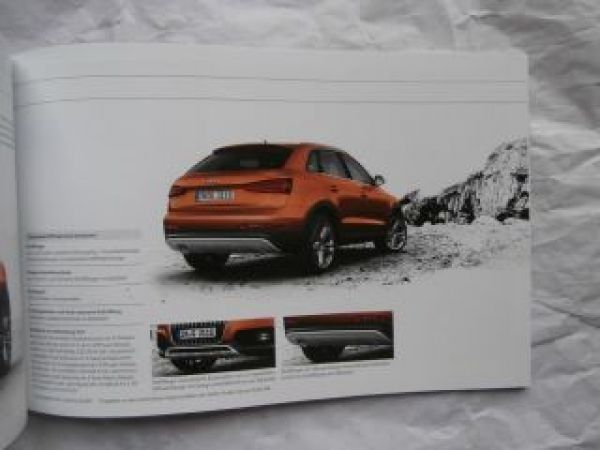 Audi Q3 Typ 8U Oktober 2013 +exclusive +s line +s line competiti